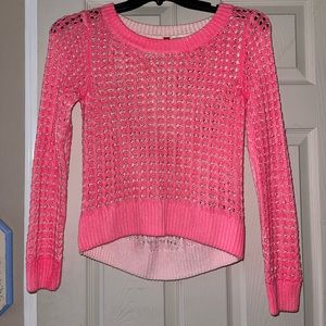 Cute mesh long sleeve